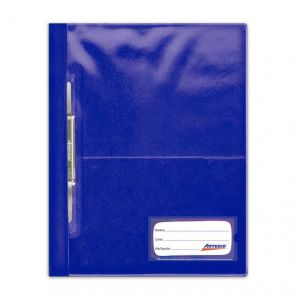 FOLDER ARTESCO DURAMAX C/TRANSPARENTE T/O AZUL FRANCIA