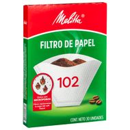 Filtro de Papel para Café 102 Melita - 30 Unidades