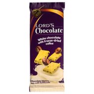 Barra de Chocolate Blanco Lords Café 50g
