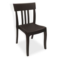 Silla Art Fussion Pica sin Brazos Café