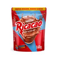 Chocolate en Polvo Ricacao Sin Azúcar 160g