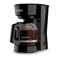 Cafetera Black & Decker con Jarra de Vidrio Negra 12 Tazas 1.5L 900W