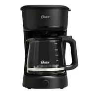 Cafetera Oster con Jarra de Vidrio Negra 12 Tazas 900W | BVSTDCS121B-013