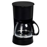 Cafetera Anchef con Jarra de Vidrio Negra 5 Tazas 0.6L 650W