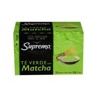 Pack 20 Uds Té Supremo Verde con Matcha 40g