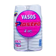 Pack 20 Uds Vasos Desechables Plastro Térmicos 4 oz