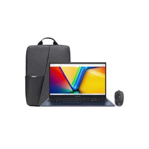 COMPUTADOR/ASUS X1504VA-E85791/CORE 5 120U/512G SSD/8GB/15FHD TOUCH/NO OS/BLUE MOCHILA MOUSE