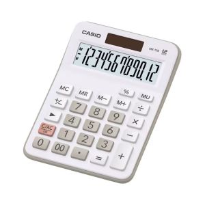 CALC. CASIO MESA MX-12B-WE 12 DIGITOS BLANCO
