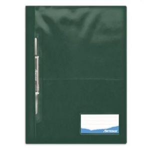 FOLDER ARTESCO DURAMAX C/TRANSPARENTE T/O VERDE OSCURO