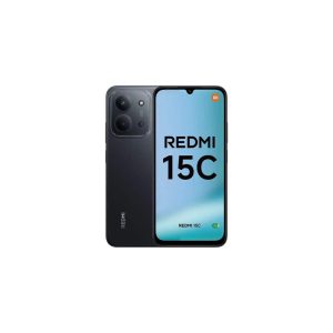 CELULAR/XIAOMI REDMI 15C 8GB RAM/256GB ALM/6.9 PULG/50MP TRASERA/8MP FRONTAL/NEGRO OCASO