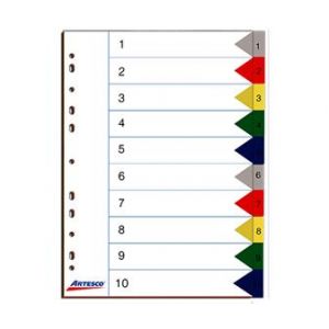 SEPARADOR ARTESCO INDEX 10DIV T/A-4