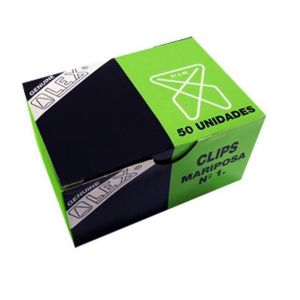 CLIPS ABEX MARIPOSA X 50