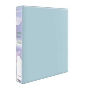 CARPETA ARTESCO A4 2/ARGOLLAS 25MM CELESTE PASTEL
